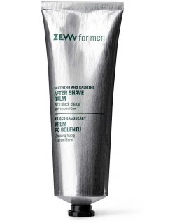 Zew For Men Soothing and Soothing Aftershave Cream with Black Layer and Ceramides 80ml