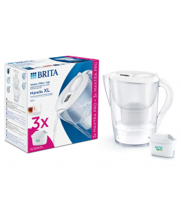 Water filtration pitcher BRITA Marella XL 3.5l, + 3 water filtration filters Maxtra Pro