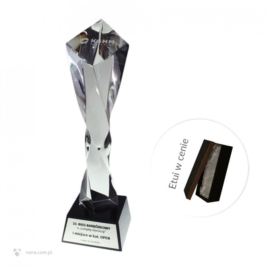 Detail Trofeum glass - crystal button
