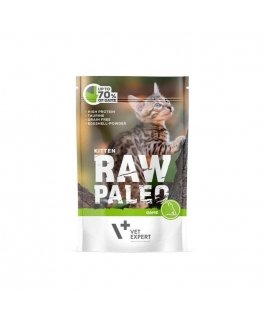 RAW PALEO Kitten Cat Turkey - mitrā barība kaķēniem - 100 g