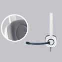 Logitech H150 Kuulokkeet Langallinen Pääpanta Toimisto/puhelukeskus Valkoinen Logitech H150 Kuulokkeet Langallinen Pääpanta Toimisto/puhelukeskus Valkoinen
