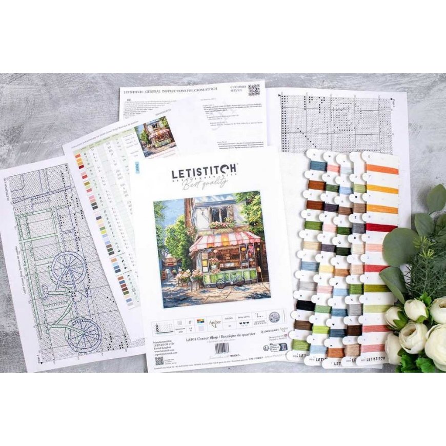 Letistitch Embroidery kit 24x24cm SLETIL8101 – 4