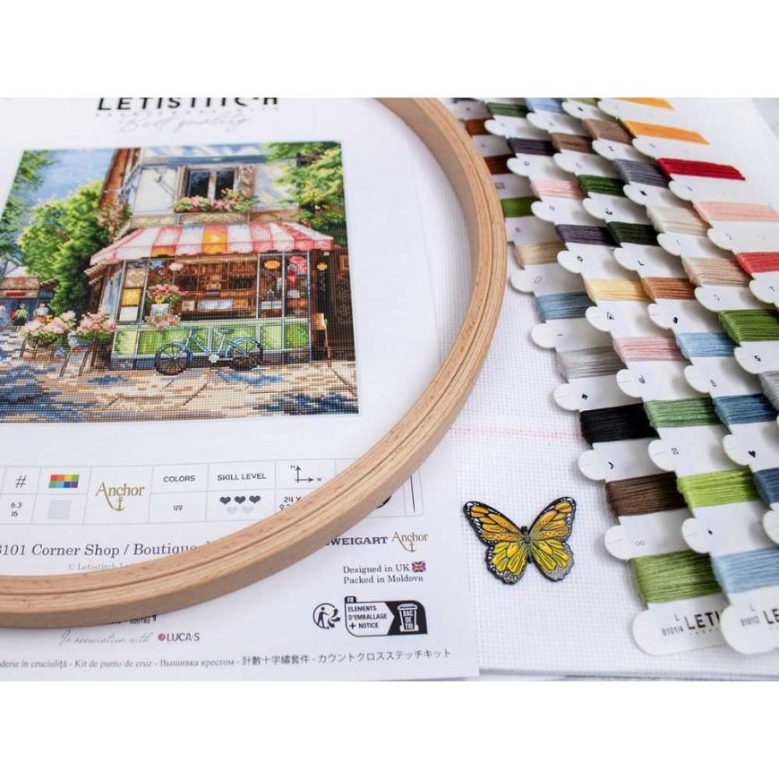 Letistitch Embroidery kit 24x24cm SLETIL8101 – 5