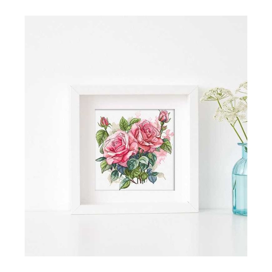Letistitch Cross stitch kit "Pink