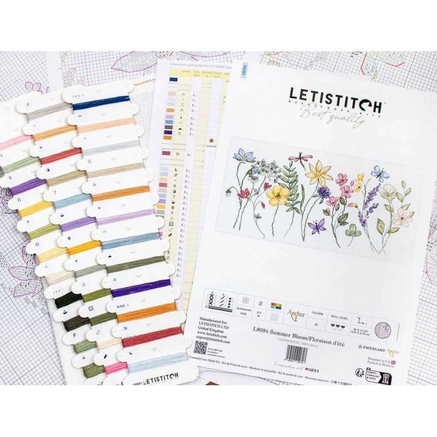 Letistitch Cross stitch kit "Summer