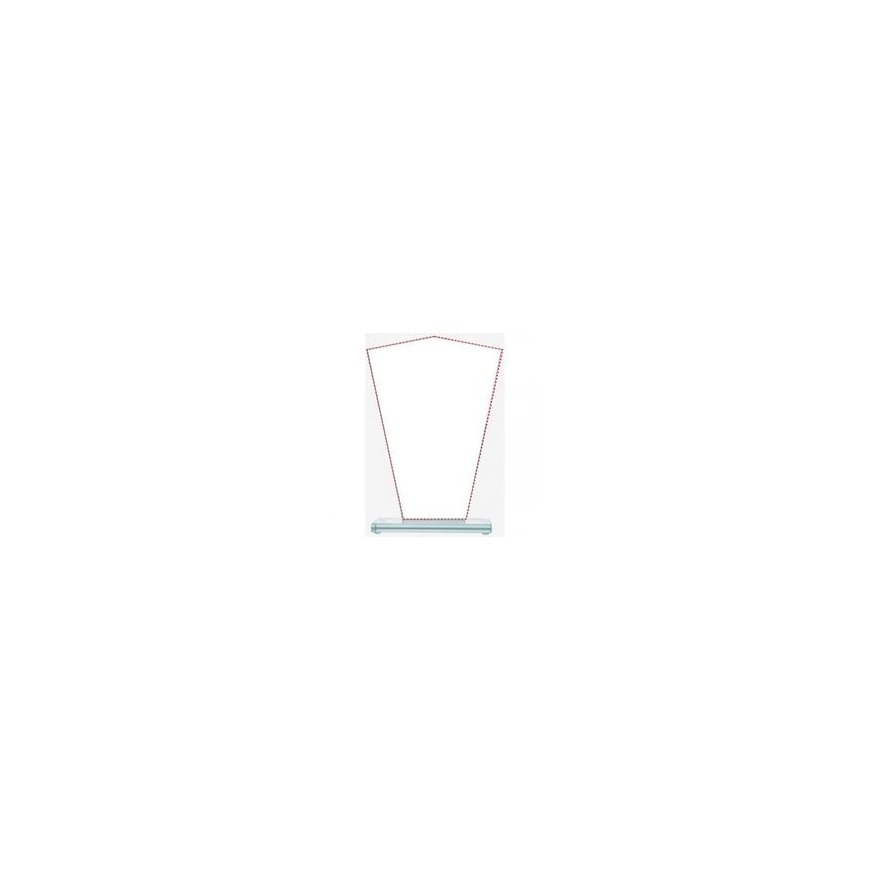 Detail Glass trophy with glued base – 2