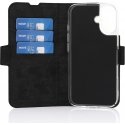 Wave BookCase -suojakotelo, MagSafe-yhteensopiva, Apple iPhone 16, musta Wave BookCase -suojakotelo, MagSafe-yhteensopiva, Apple iPhone 16, musta