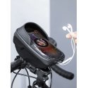 FoneKit phone bag for bicycle handlebar, black FoneKit phone bag for bicycle handlebar, black
