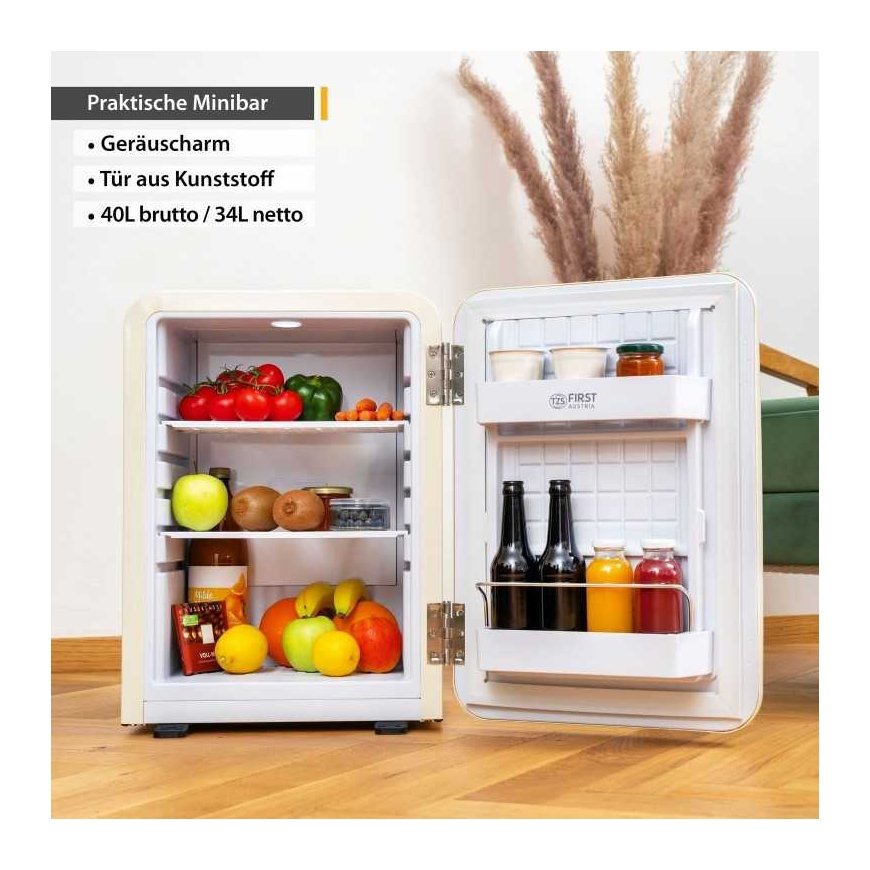 First Austria Mini bar-fridge First FA-5172-3-CR 40L – 3