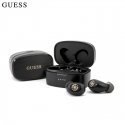 Guess GUTWSJL4GBK True Stereo Bluetooth 5.0 Беспроводные Hi-Fi Наушники с HD Микр. и Зарядным Чехлом Черные