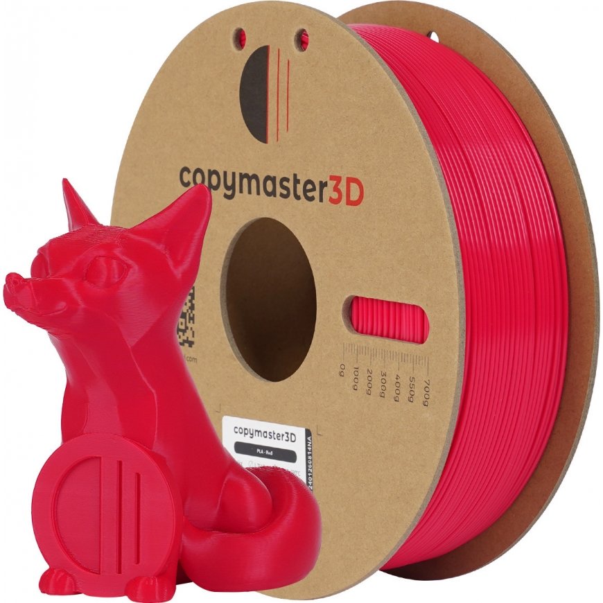 Copymaster3D PLA filament for 3D printer, 1.75 mm, red