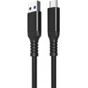Fuj:tech USB-C - USB-A USB3.2 Gen1 -kaapeli, 1m Fuj:tech USB-C - USB-A USB3.2 Gen1 -kaapeli, 1m