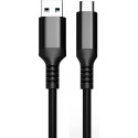 Fuj:tech USB-C - USB-A USB3.2 Gen1 -kaapeli, 5m Fuj:tech USB-C - USB-A USB3.2 Gen1 -kaapeli, 5m