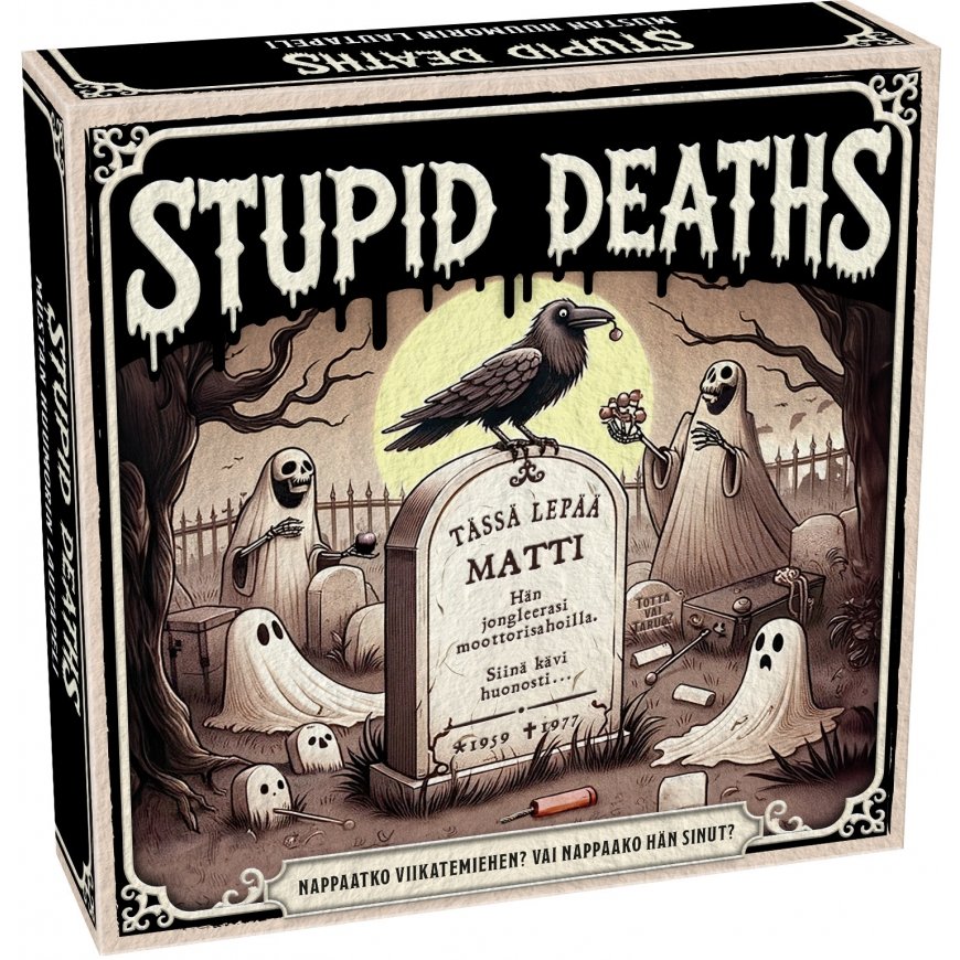 Tactic Stupid Deaths board game