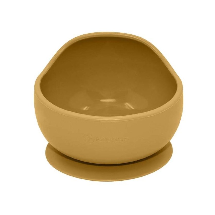 Petite&Mars Take&Match - food grade silicone bowl | Intense ocher – 2