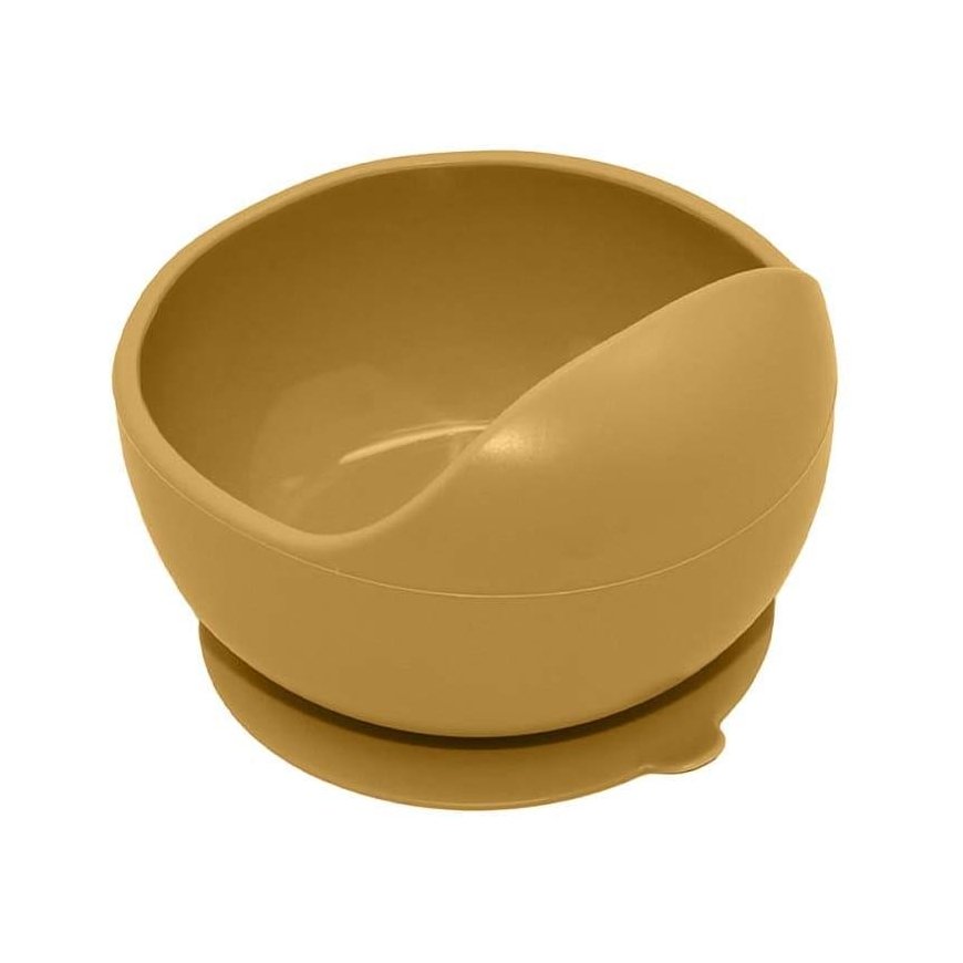 Petite&Mars Take&Match - food grade silicone bowl | Intense ocher – 3