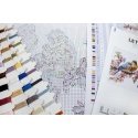 Letistitch Cross stitch kit "Spring Bloom" 16x27cm SLETIL8090 Letistitch Cross stitch kit "Spring Bloom" 16x27cm SLETIL8090