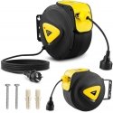 MSW Automatic electrical extension cord on a reel drum 20 m + 3 m MSW Automatic electrical extension cord on a reel drum 20 m + 3 m
