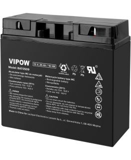 VIPOW MC type battery for motorcycles 12V 25Ah
