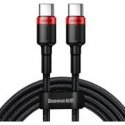 Blavec Cable Raptor braided - Type C to Type C - PD 100W 5A 1 me Blavec Cable Raptor braided - Type C to Type C - PD 100W 5A 1 me