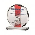 Detail LuxorJet color printing glass trophy Detail LuxorJet color printing glass trophy