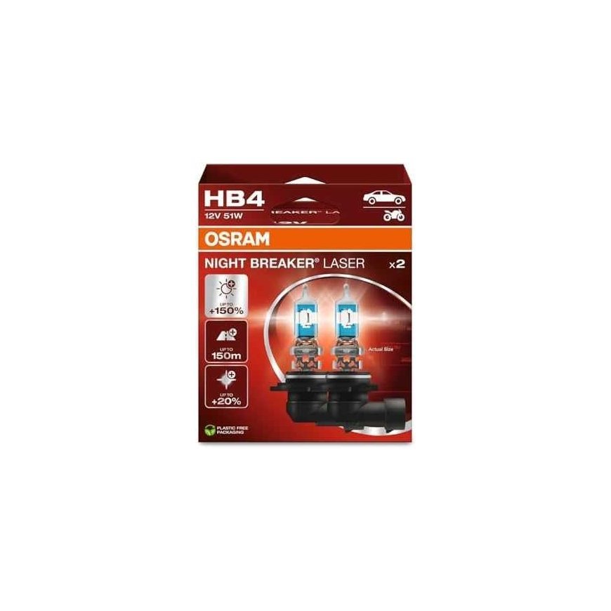 OSRAM Car bulbs NIGHT BREAKER LASER