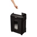 Fellowes Powershred 10M измельчитель бумаги Микро-поперечная резка Черный