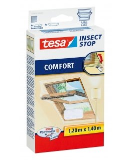 TESA 55881 sääsevõrk Aken Valge
