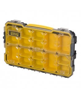 Stanley FMST1-75779 työkalupakki Säilytyslaatikko Polykarbonaatti (PC) musta, Keltainen