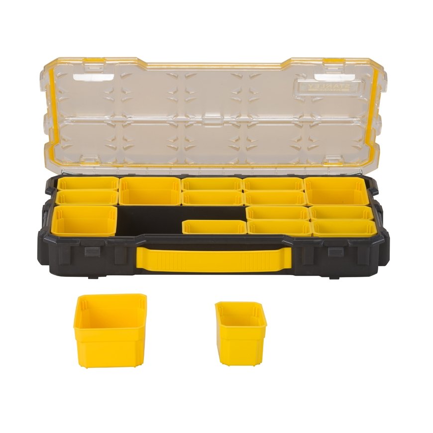 Stanley FMST1-75779 ящик для инструментов Ящик для мелких деталей Поликарбонат Черный, Желтый – 3