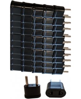 UPH AC adapter/transition from US to EU (2.5/250V, 10A) - 50 pcs.