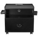 Ultradesk CRATE universal cabinet, black Ultradesk CRATE universal cabinet, black