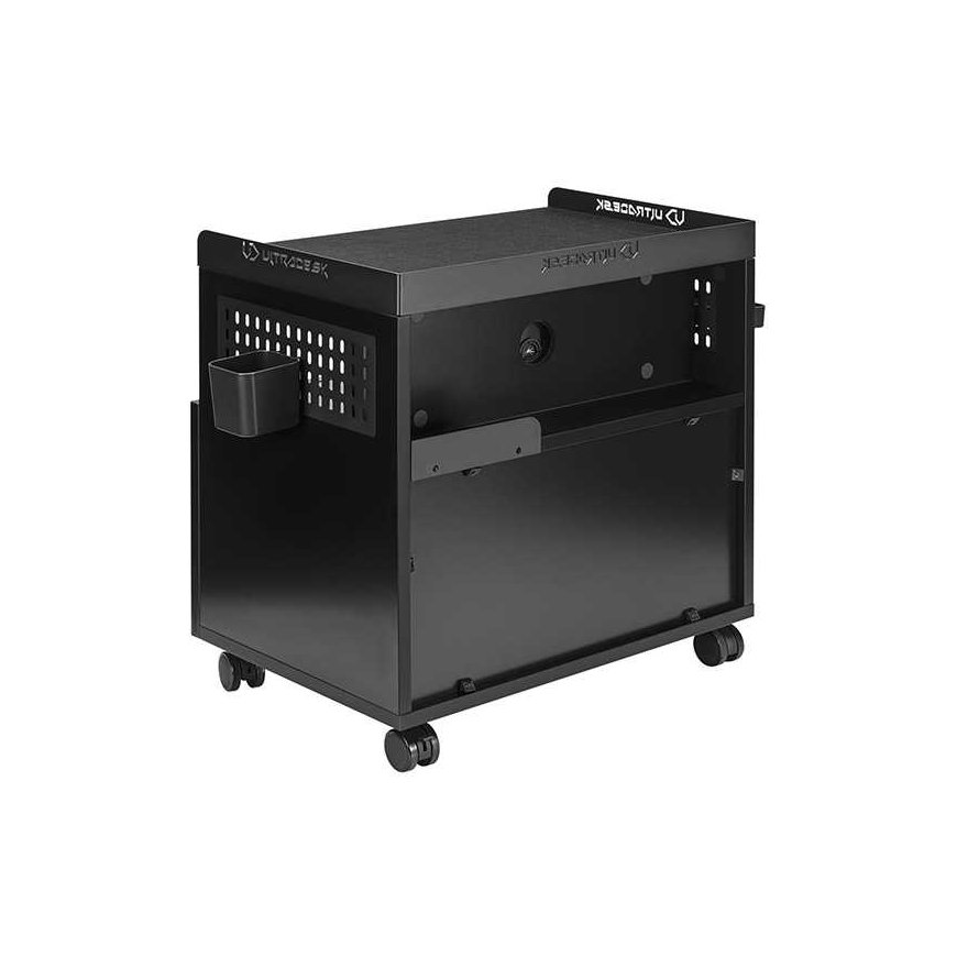 Ultradesk CRATE universal cabinet, black – 4