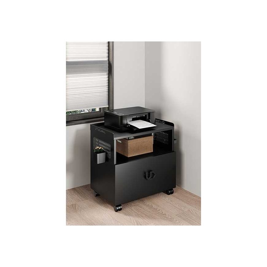 Ultradesk CRATE universali spintelė, juoda – 5