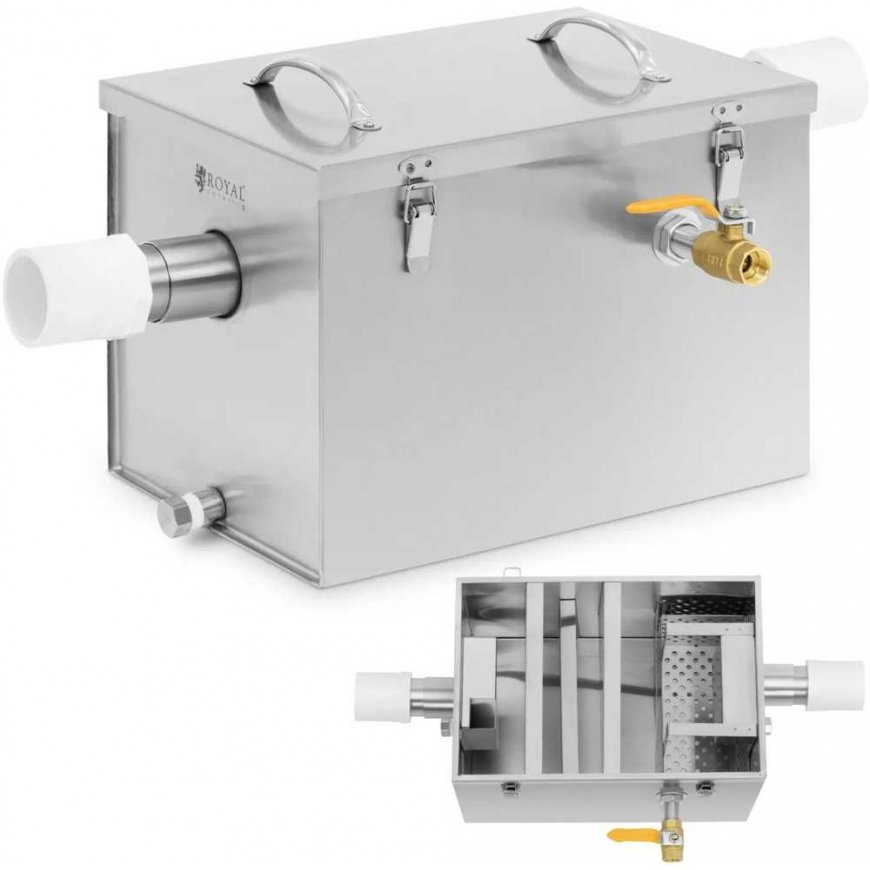 Royal Catering Food fat separator under the sink, 21 liters