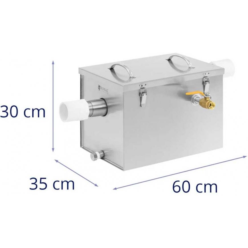 Royal Catering Food fat separator under the sink, 21 liters – 4