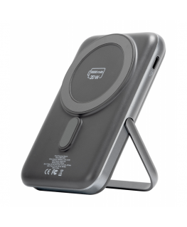 Power Bank Newell MS-10000 MagSafe 10000 mAh PD 20 W - gray