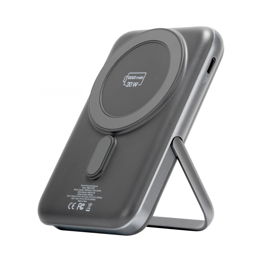 Power Bank Newell MS-10000 MagSafe 10000 mAh PD 20 W - gray