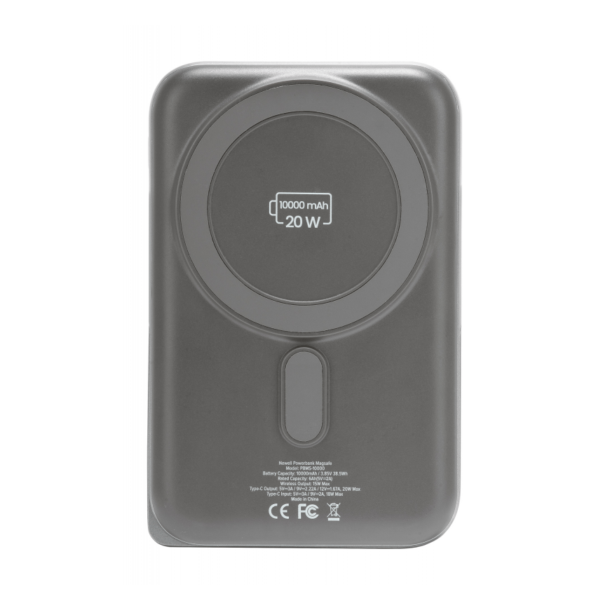 Power Bank Newell MS-10000 MagSafe 10000 mAh PD 20 W - gray – 2