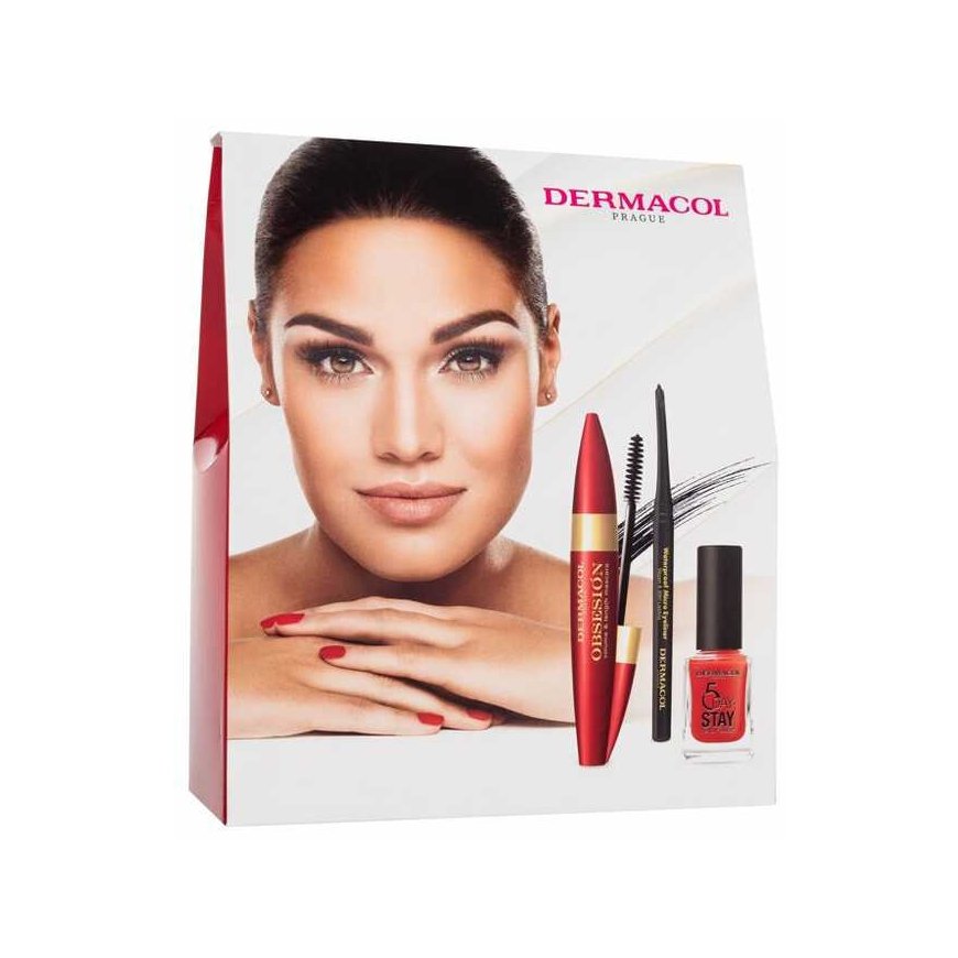 Dermacol Obsesión Apimties suteikiantis & Lenght Blakstienų tušas