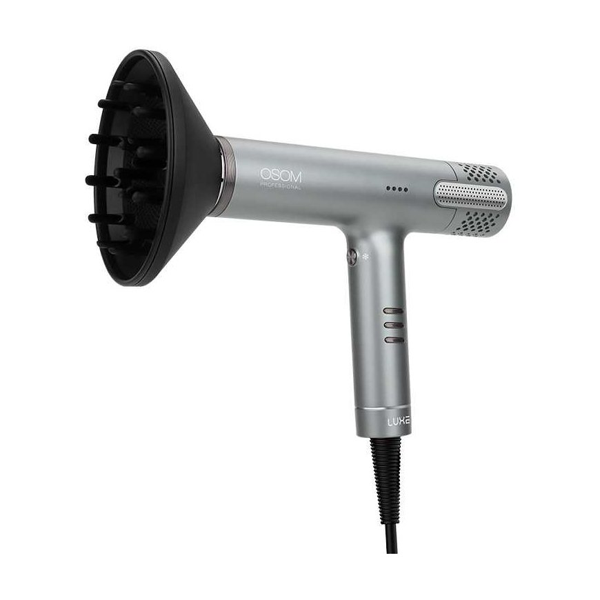 Osom Professional Hair dryer LUXE OSOMPF08GB, 1500 W, bluish gray color – 2