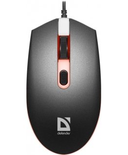 Defender DOT MB-986 pele Speļu Abām rokām USB Type-A Optisks 1600 DPI