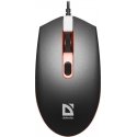 Defender DOT MB-986 kompiuterio pelė Žaidimams Abiems rankoms USB A tipo Optinis 1600 DPI Defender DOT MB-986 kompiuterio pelė Žaidimams Abiems rankoms USB A tipo Optinis 1600 DPI