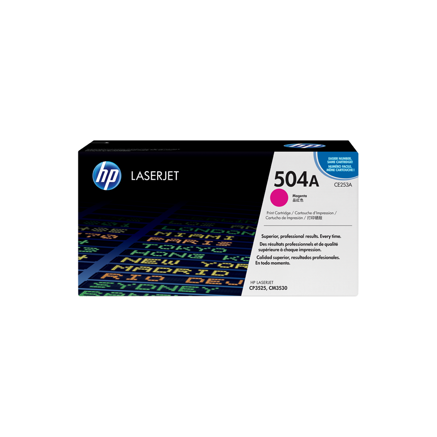 HP CONTRACT Cartridge No 504A HP504A HP 504A Magenta (CE253YC)
