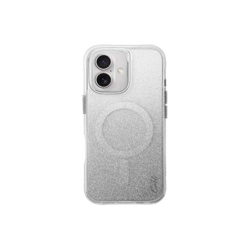Dėklas UNIQ etui Coehl Lumino iPhone 16 6.1" Magnetic Charging sidabrinė/sparkling sidabrinis – 2