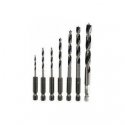 Grąžtas 7 dalių medžio grąžtų rinkinys MAKITA D-62371 Grąžtas 7 dalių medžio grąžtų rinkinys MAKITA D-62371