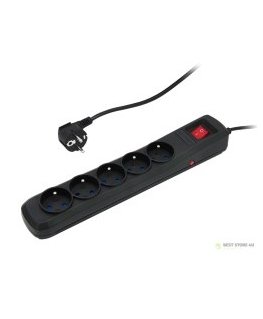 Surge protection TRACER Zebra mobile 1.5 m (5 sockets + 2 USB 2.1A)