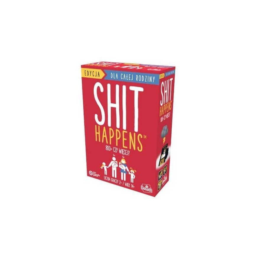 Goliath The shit happens game is the family game