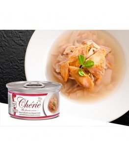CHERIE Tuna with salmon mix in gravy - wet cat food - 80g