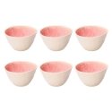 ROSE&TULIPANI CONCERTO FUSE ROSA Set of 6 small bowls 12 cm ROSE&TULIPANI CONCERTO FUSE ROSA Set of 6 small bowls 12 cm